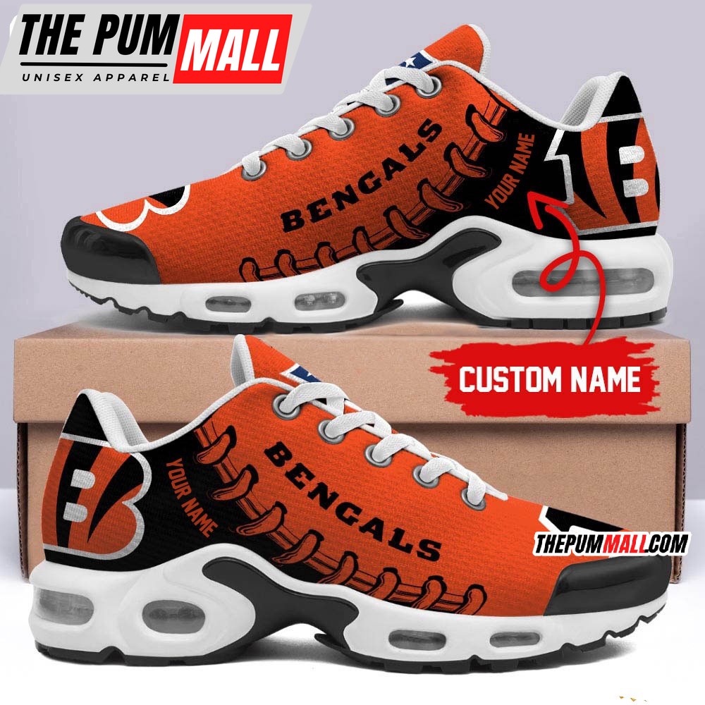 NFL Cincinnati Bengals Custom Air Max Plus Shoes