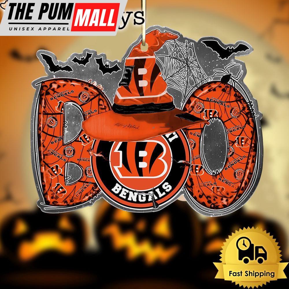 NFL Cincinnati Bengals Halloween Boo Ornament Limited Edition