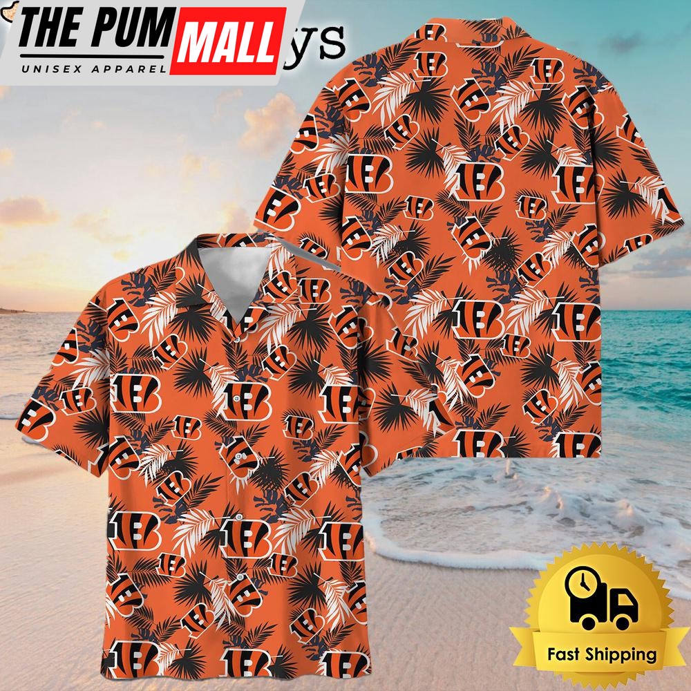 NFL Cincinnati Bengals Hawaiian Shirts For Family Trips