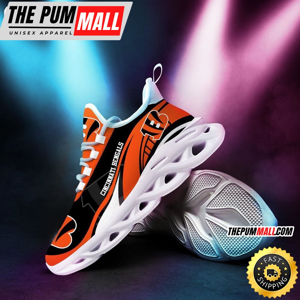 NFL Cincinnati Bengals Sneaker Max Soul Shoes Hot Special Gift For Fans