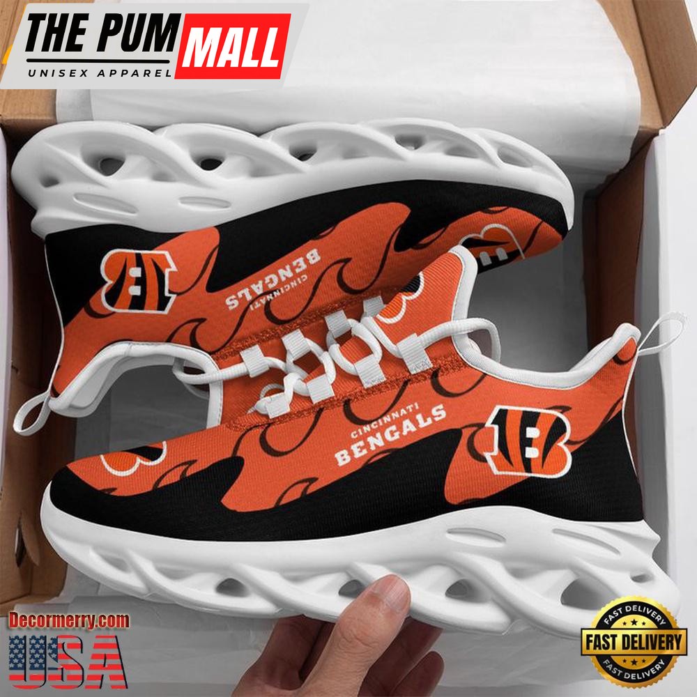 NFL Cincinnati Bengals Sport Max Soul Shoes , Running Sneakers Shoes