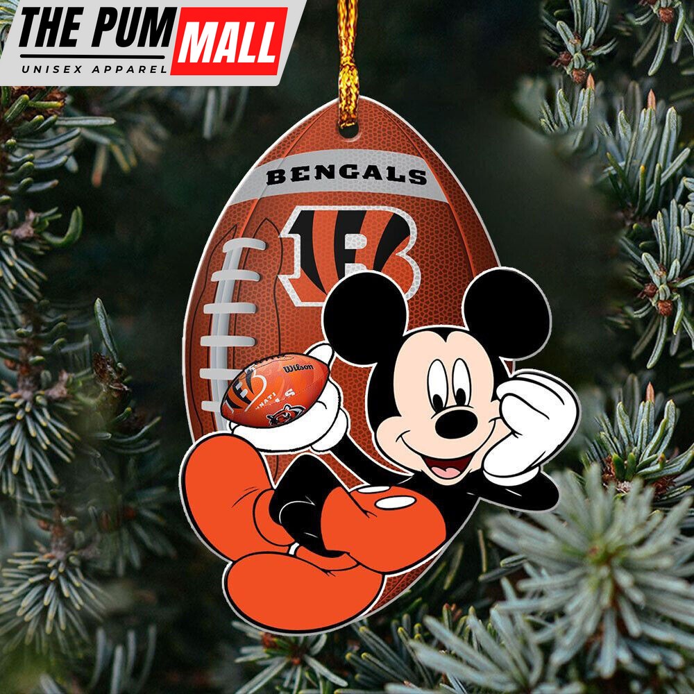 NFL Cincinnati Bengals Tree Christmas Ornament Limited Edition