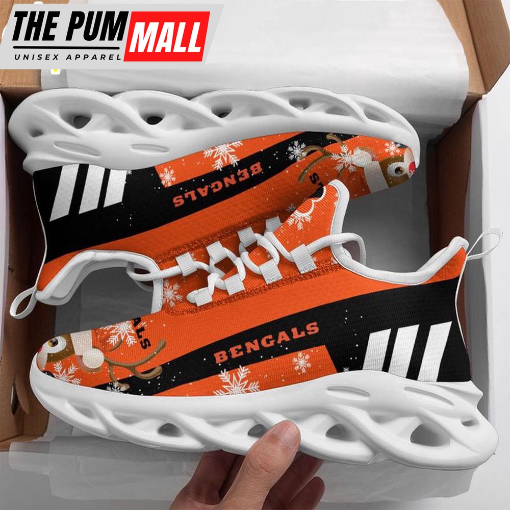 NFL Cincinnati Bengals X-max Reindeer Christmas Max Soul Shoes