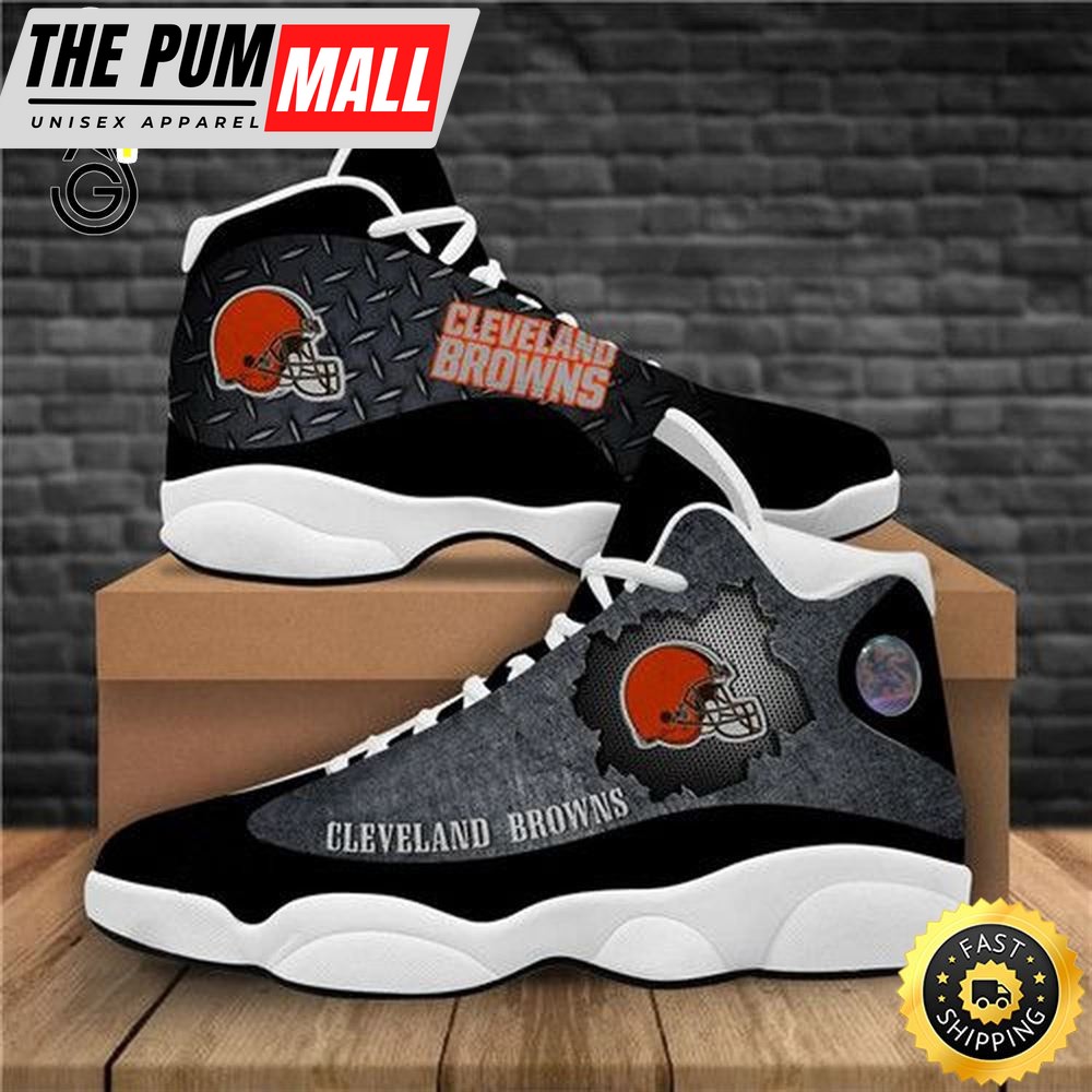 Nfl Cleveland Browns Air Jd 13 Shoes