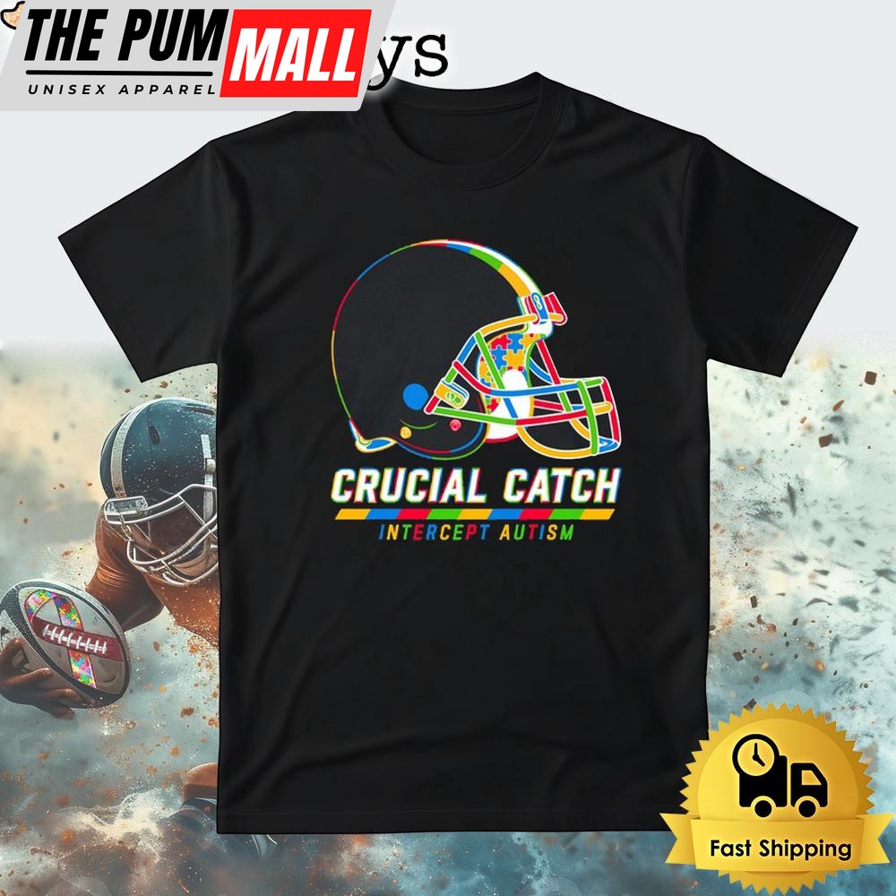 NFL Cleveland Browns Autism Awareness T Shirt Crucial Catch