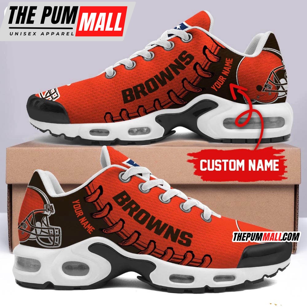 NFL Cleveland Browns Custom Air Max Plus Shoes