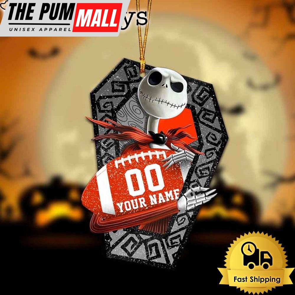 NFL Cleveland Browns Gentleman Jack Custom Christmas Ornament Limited Edition