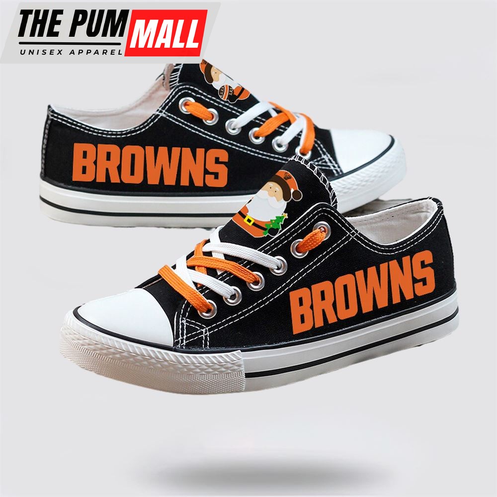 nfl-cleveland-browns-low-top-canvas-print-chrismas-design-shoes-sport-sneakers-tuoo8yiq NFL Cleveland Browns Low Top Canvas Print Chrismas Design Shoes Sport Sneakers