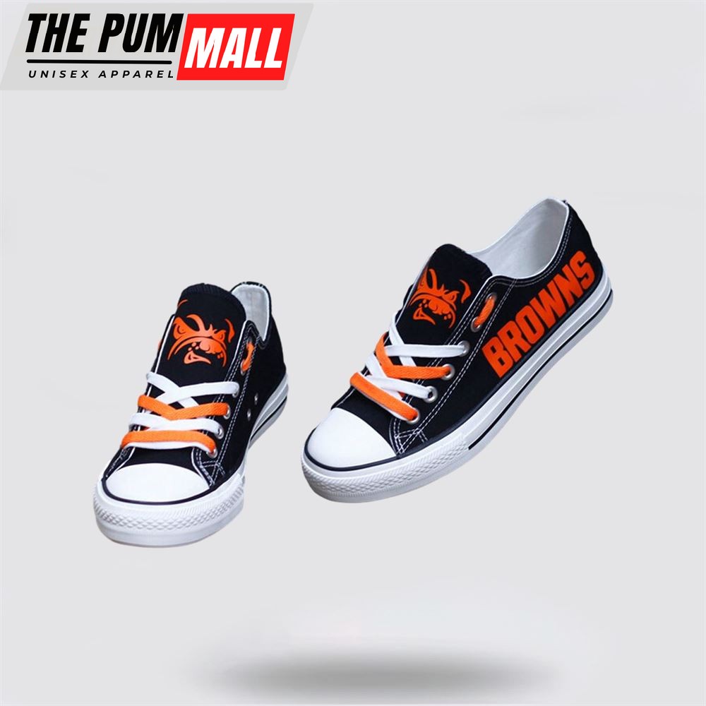 nfl-cleveland-browns-low-top-canvas-shoes-sport-sneakers-walk-the-talk-of-team-p-b7an0bgq NFL Cleveland Browns Low Top Canvas Shoes Sport Sneakers Walk The Talk Of Team Pride With Every Step