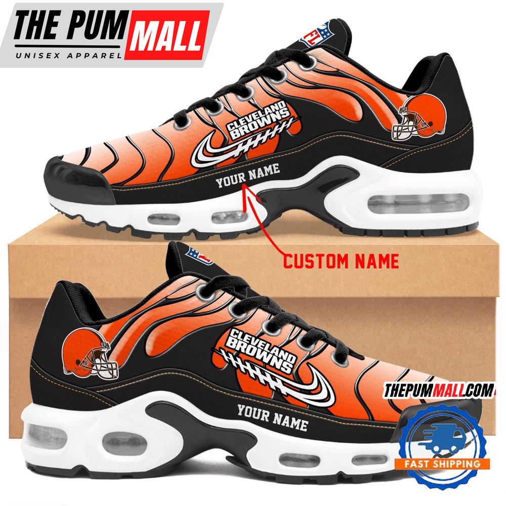 NFL Cleveland Browns Personalized Limited Edition Air Max Plus Shoes Sneaker