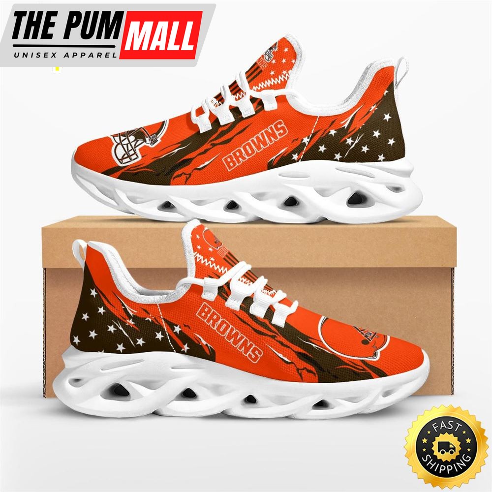 NFL Cleveland Browns Stars and Stripes M Soul Shoes