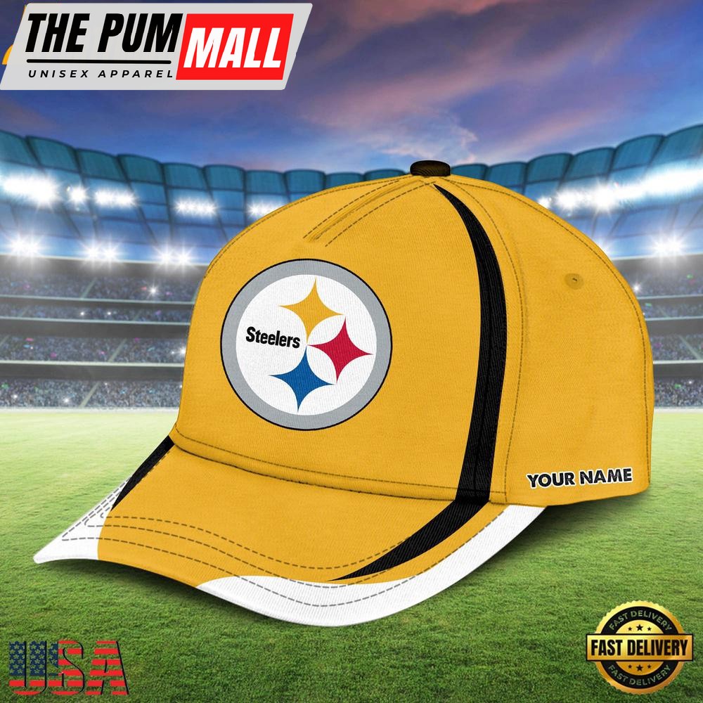 NFL Custom Name Pittsburgh Steelers Basic Baseball Cap Snapback Hats