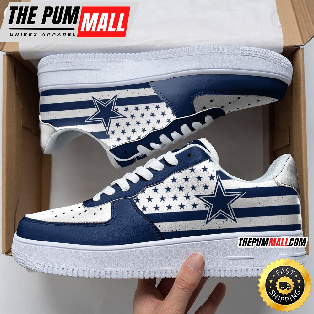 NFL Dallas Cowboys Air Force 1 Shoes Urban Streetwear Shoes