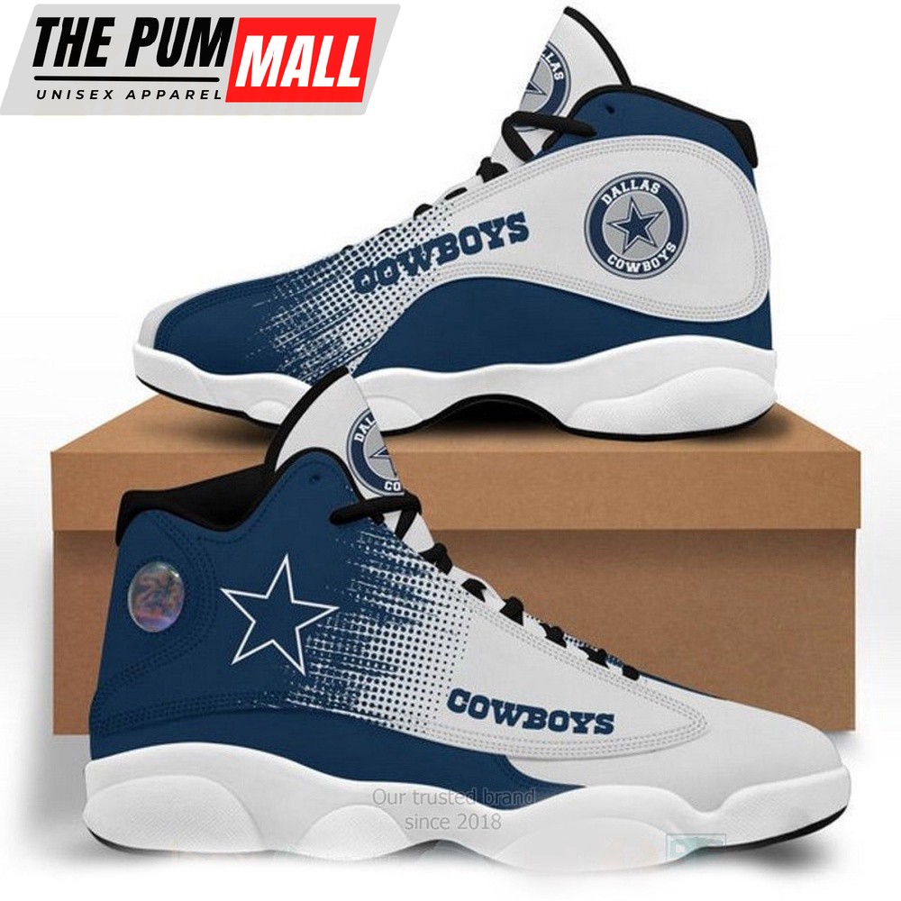 NFL Dallas Cowboys Air Jd 13 Shoes Sneaker