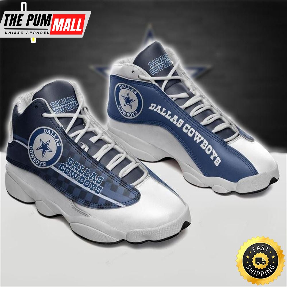 NFL Dallas Cowboys Air Jd 13 Shoes V4