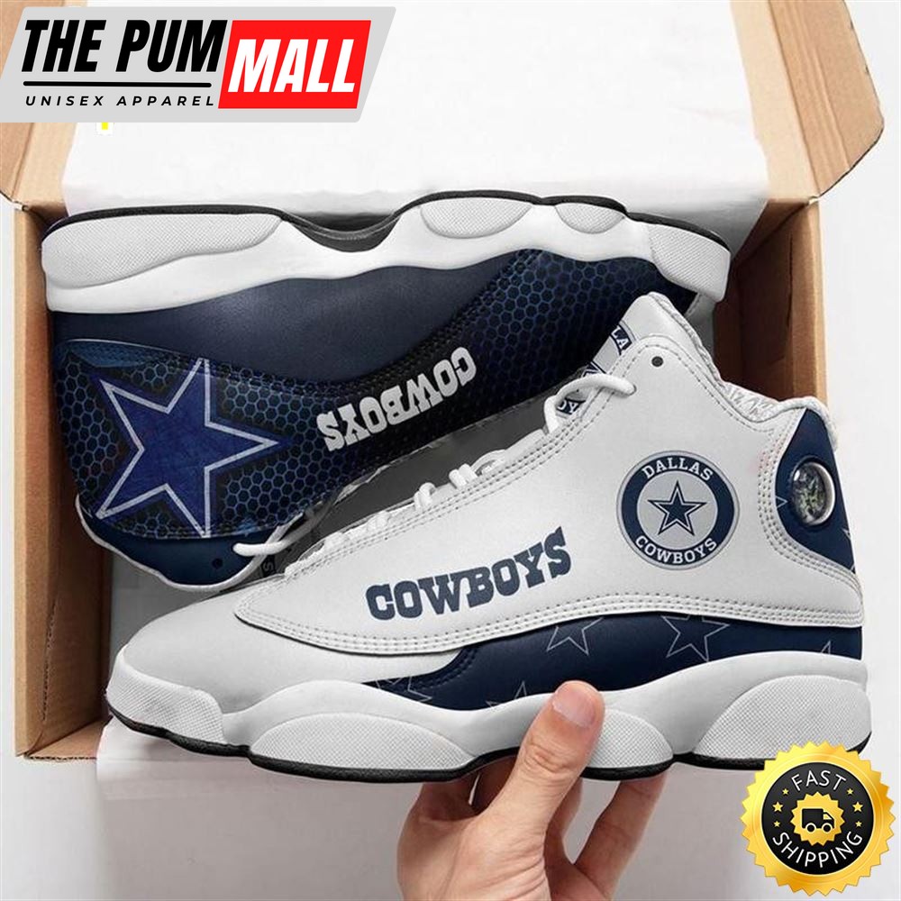NFL Dallas Cowboys Air Jd 13 Shoes V5