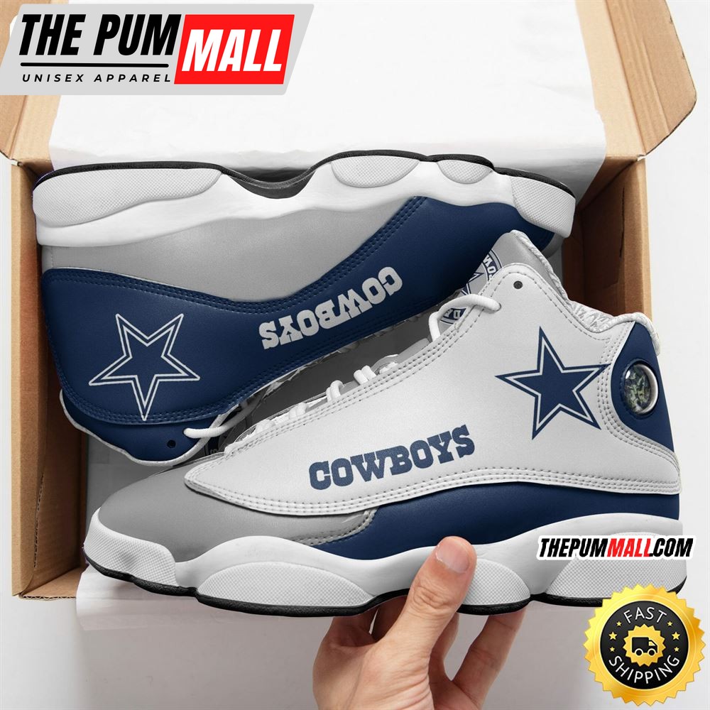 NFL Dallas Cowboys Air Jd 13 Shoes V9