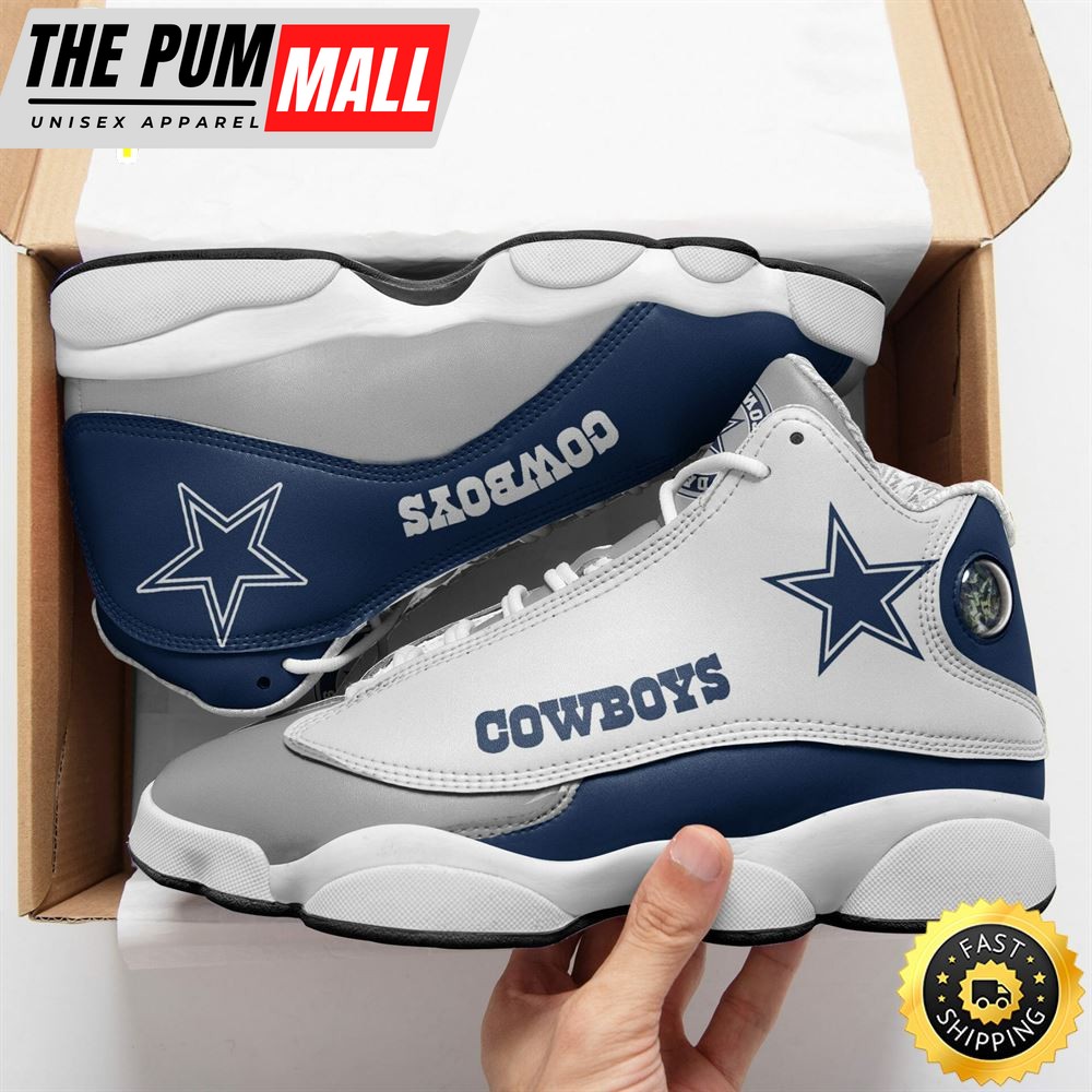 NFL Dallas Cowboys Air Jd 13 Shoes V9