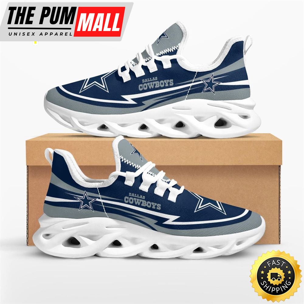 NFL Dallas Cowboys Are Coming Curves Max Soul Shoes