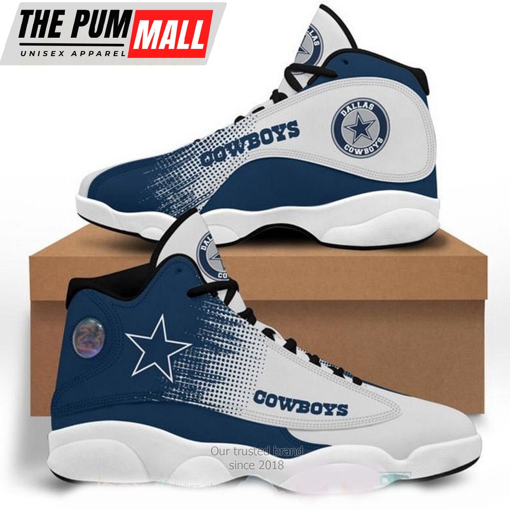 NFL Dallas Cowboys Football Logo Air Jd 13 Shoes