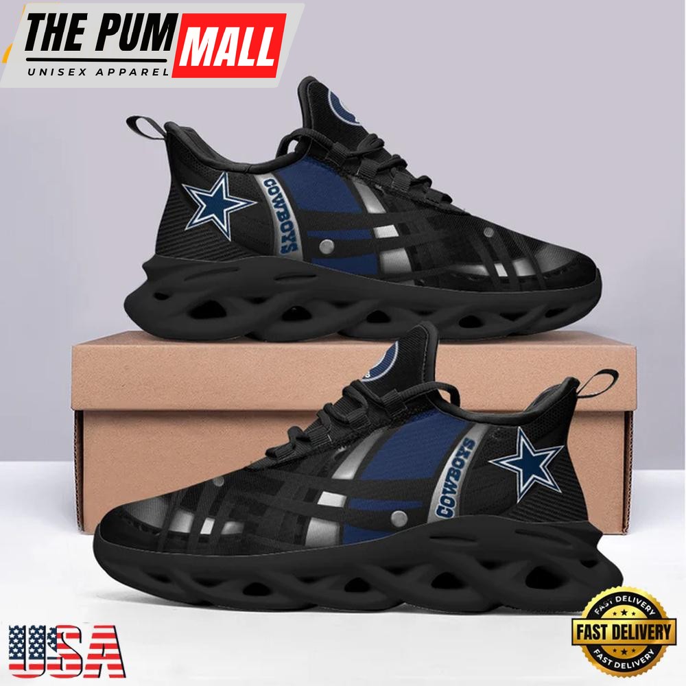 NFL Dallas Cowboys Football Logo Max Soul Shoes, Running Sneakers Shoes, Fan Gifts