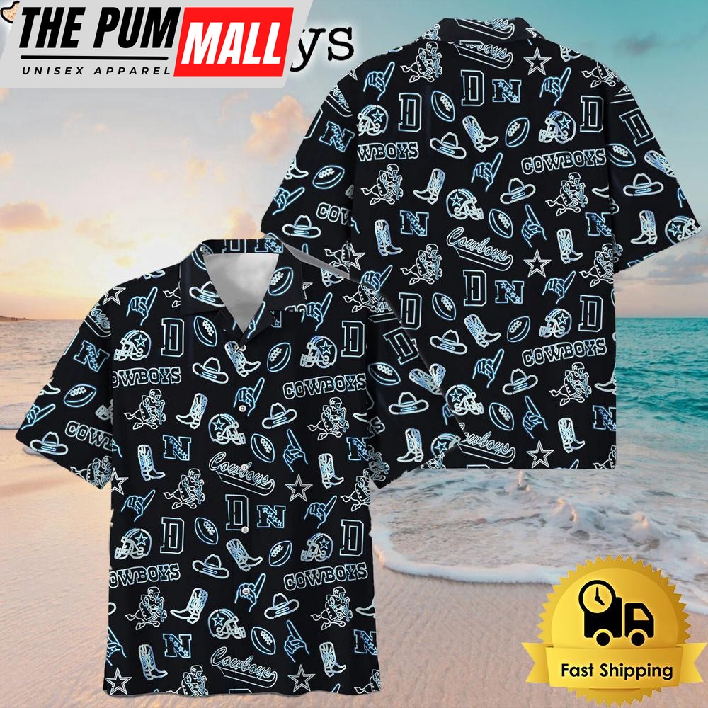 NFL Dallas Cowboys Game Day Meets Island Vibes Hawaiian Shirt