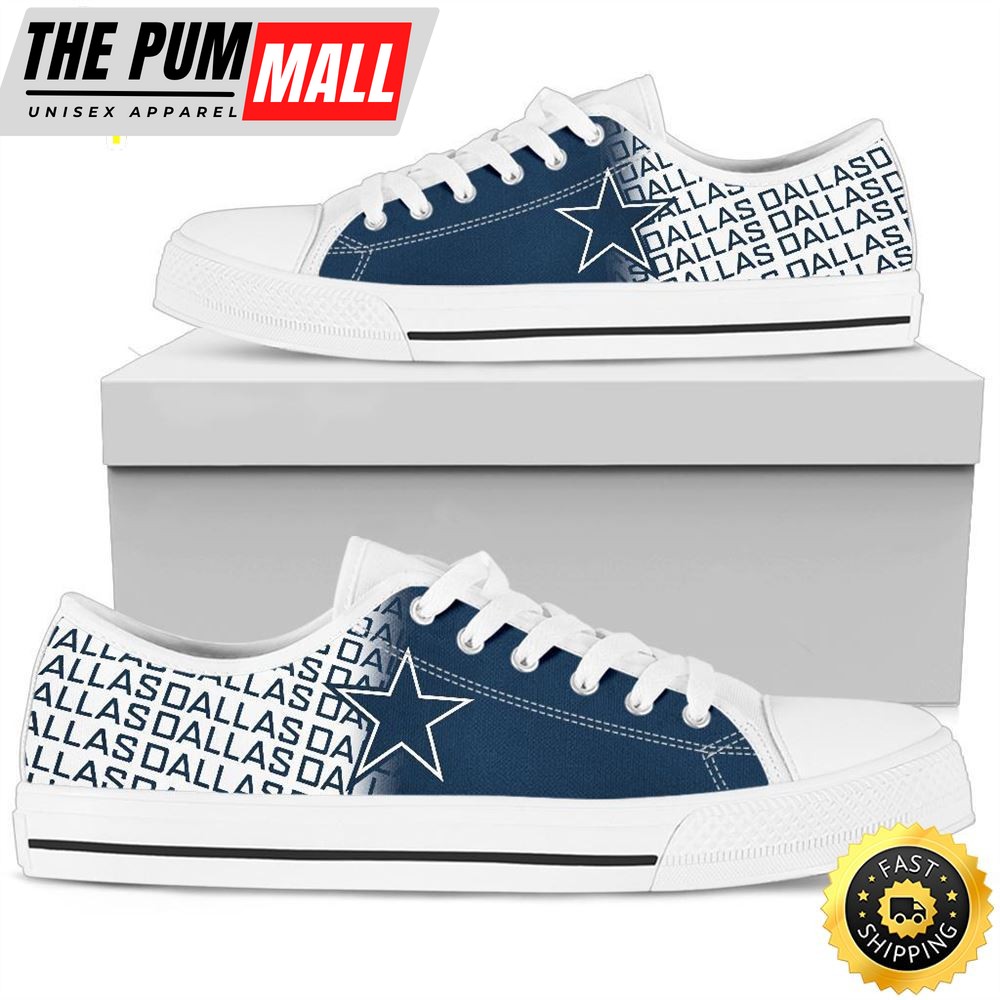 NFL Dallas Cowboys Low Top Shoes