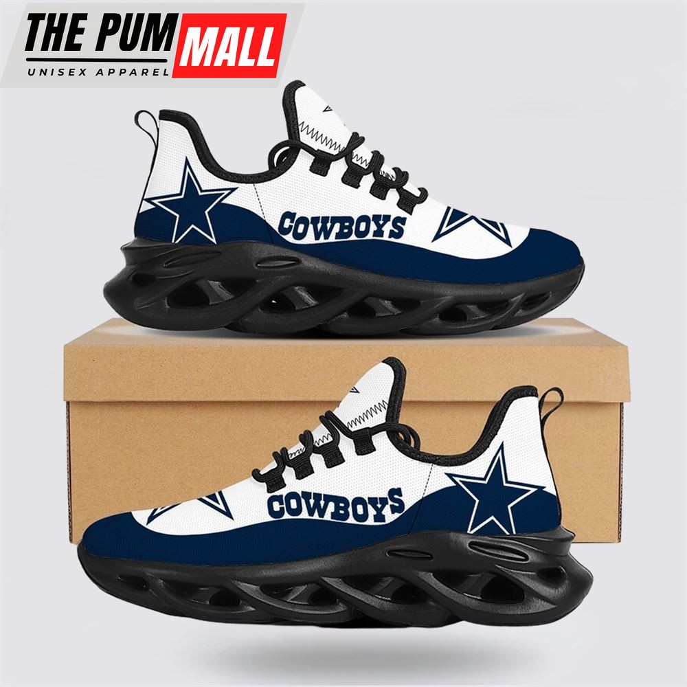 NFL Dallas Cowboys Max Soul Shoes Sneakers Sport Shoes Experience The Perfect Blend Of Style And Performance