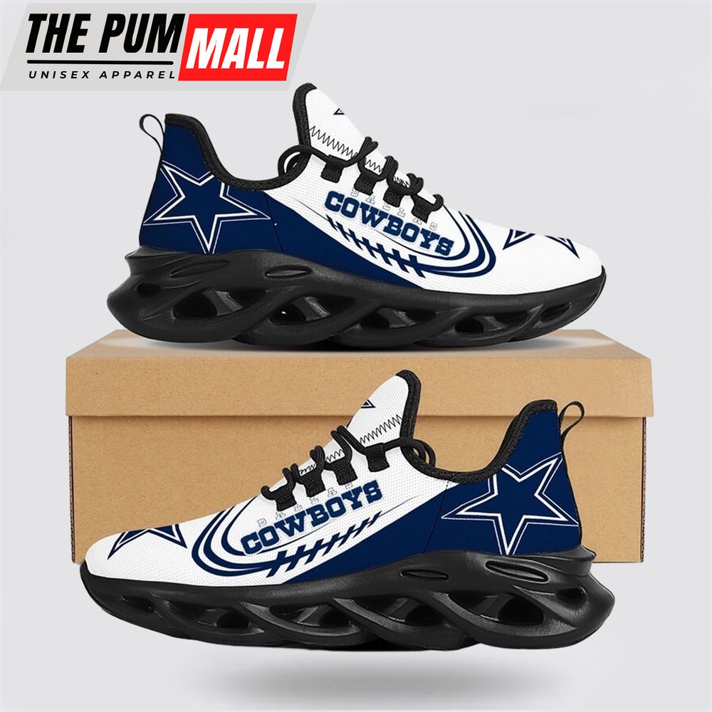 NFL Dallas Cowboys Max Soul Shoes Sneakers Sport Shoes Unleash Your Inner Athlete With Dynamic Style