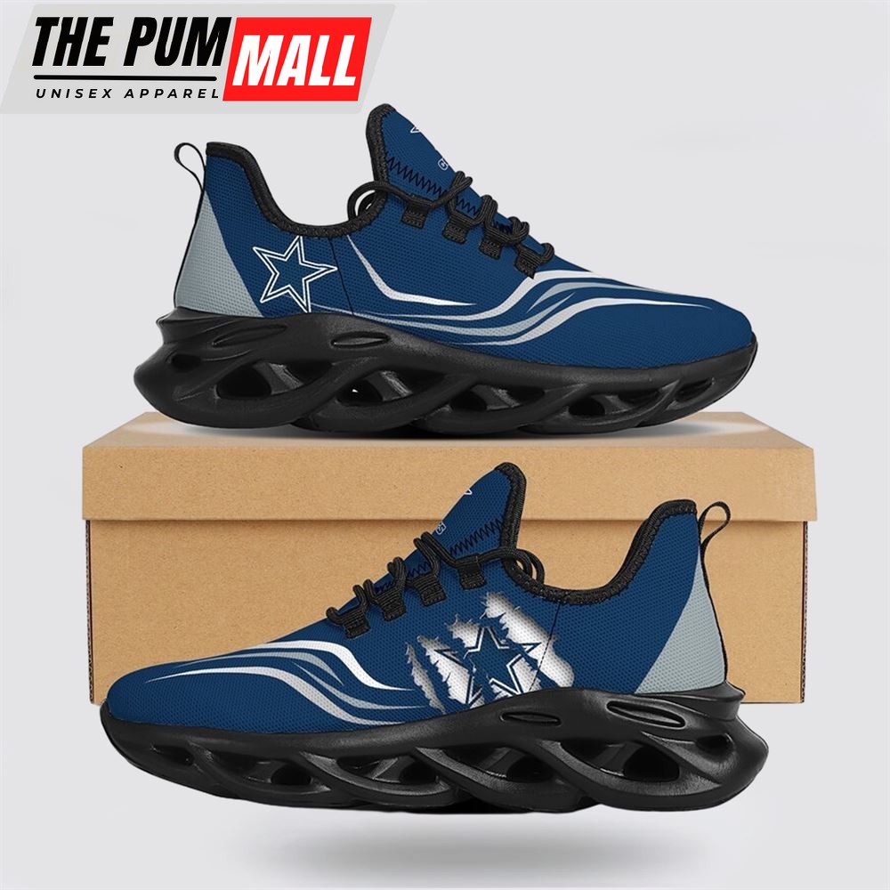 NFL Dallas Cowboys Max Soul Shoes Sneakers Sport Shoes Walk The Talk Of Team Pride With Every Step