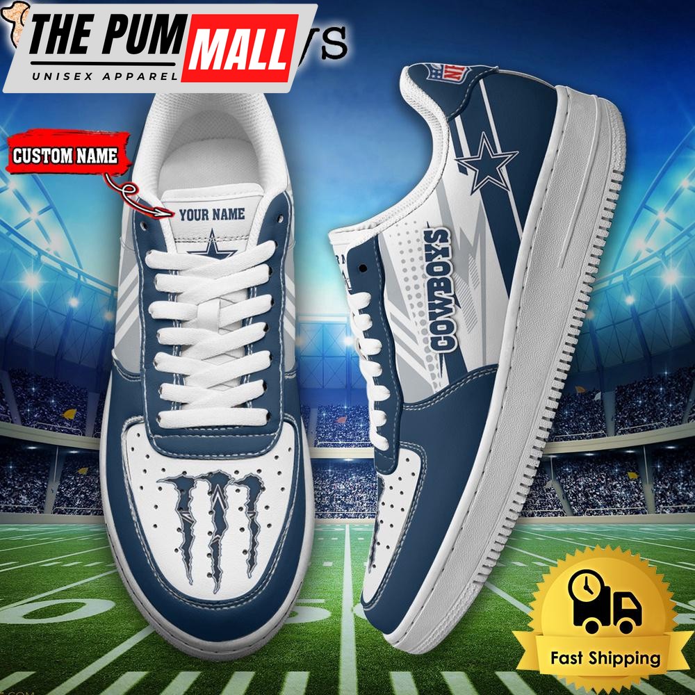 NFL Dallas Cowboys New Design Limited Custom Air Force 1 Shoes