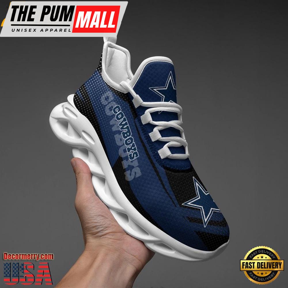 NFL Dallas Cowboys Sport Logo Max Soul Shoes , Running Sneakers Shoes