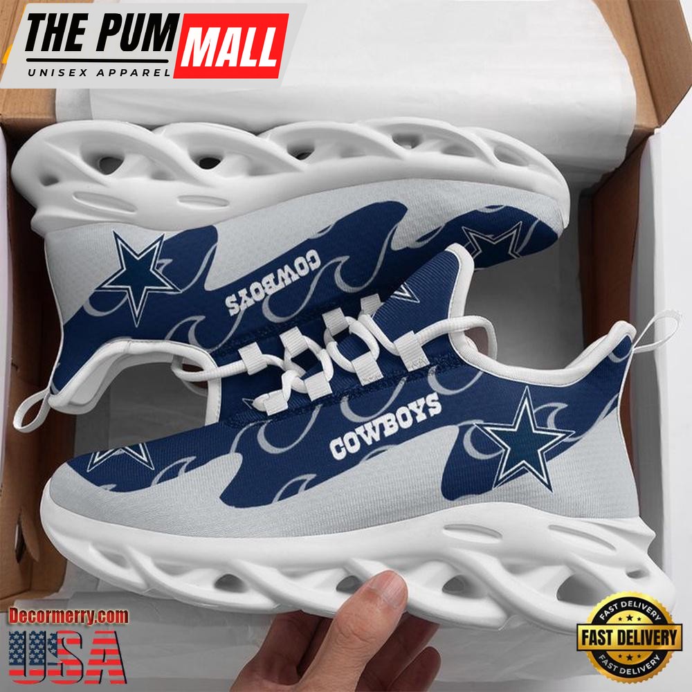 NFL Dallas Cowboys Sport Max Soul Shoes , Running Sneakers Shoes