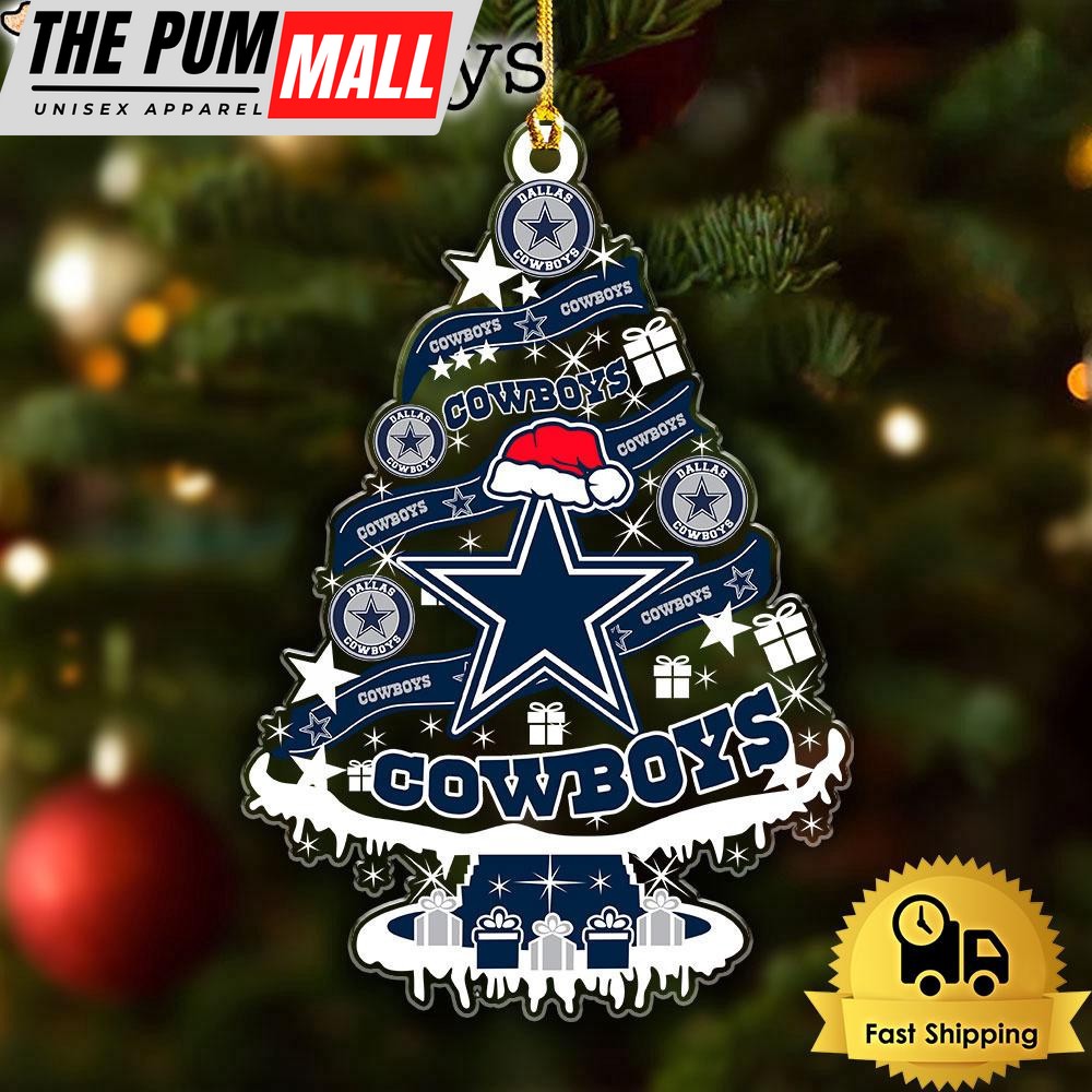 NFL Dallas Cowboys Tree Christmas Ornament Limited Edition