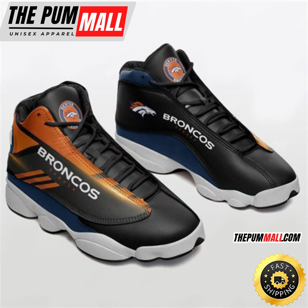 NFL Denver Broncos Air Jd 13 Shoes