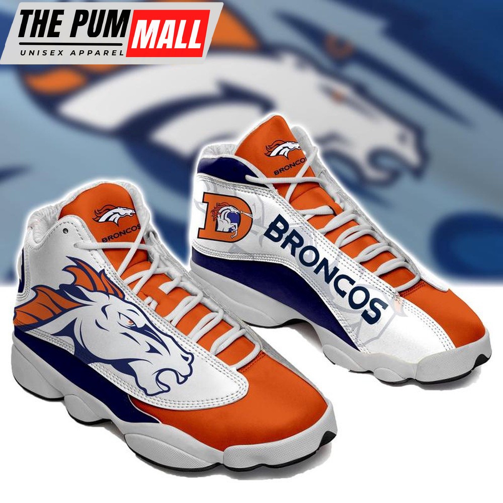 NFL Denver Broncos Air Jd 13 Sport Shoes