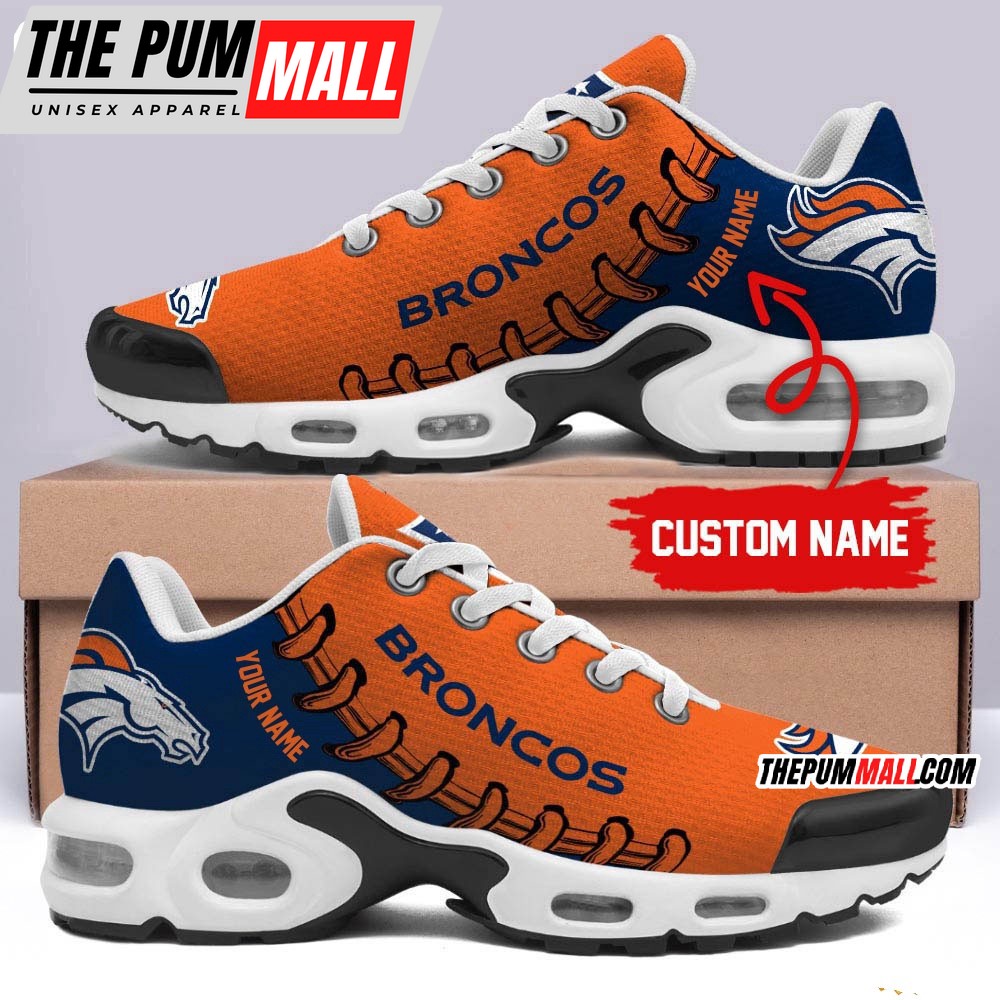 NFL Denver Broncos Custom Air Max Plus Shoes
