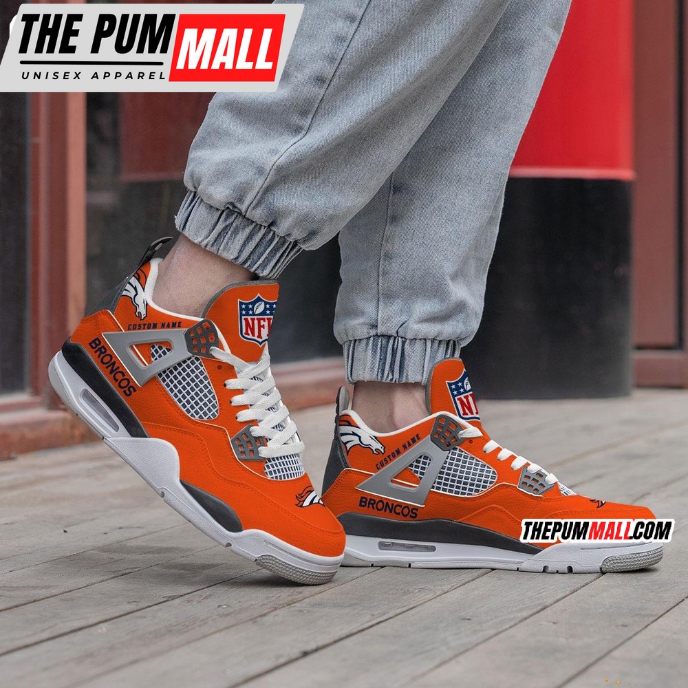 nfl-denver-broncos-football-team-air-jordan-4-shoes-sneaker-iwlkbhck NFL Denver Broncos Football Team Air Jordan 4 Shoes Sneaker
