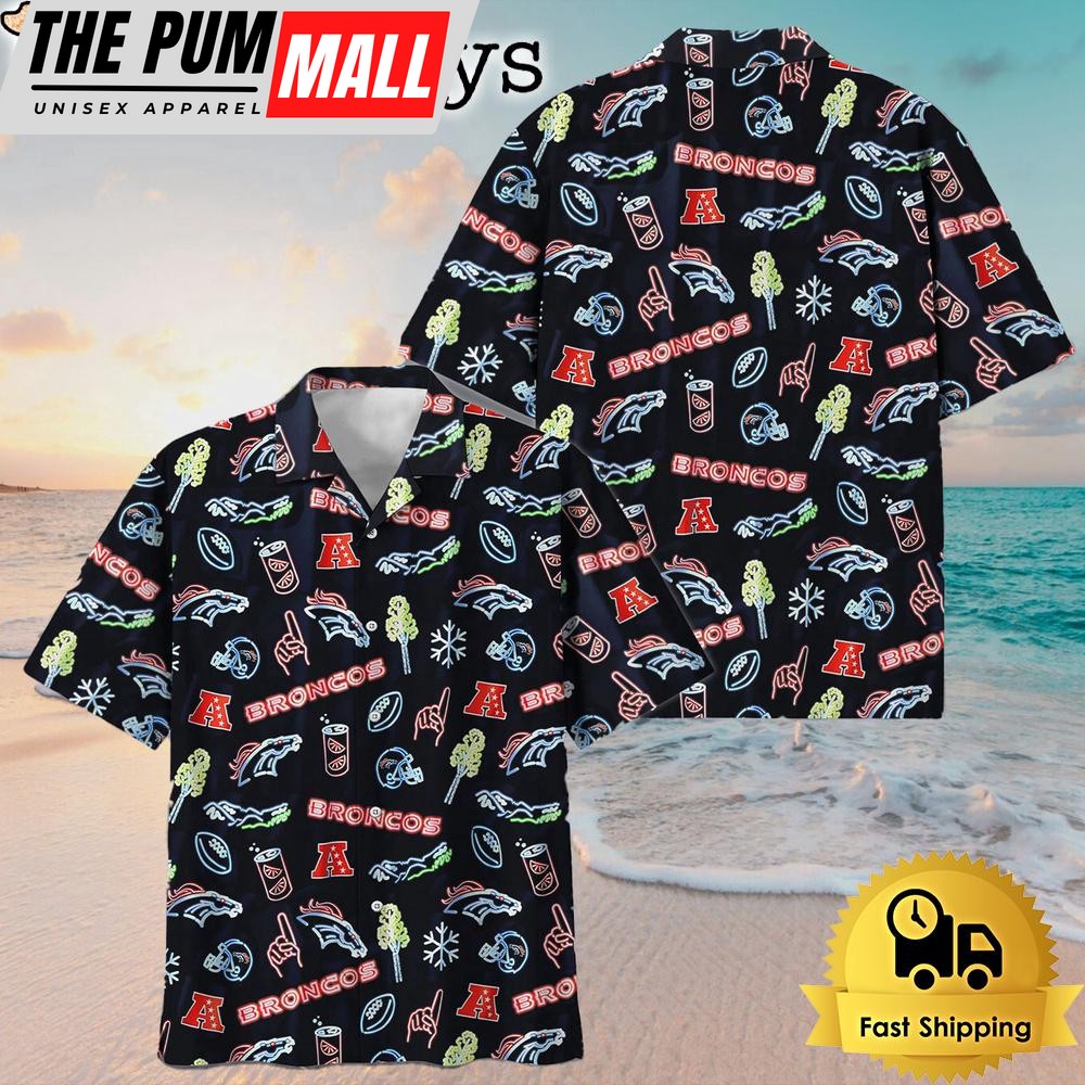 NFL Denver Broncos Game Day Meets Island Vibes Hawaiian Shirt