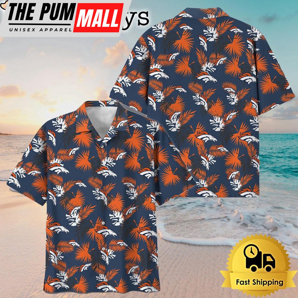 NFL Denver Broncos Hawaiian Shirts For Family Trips