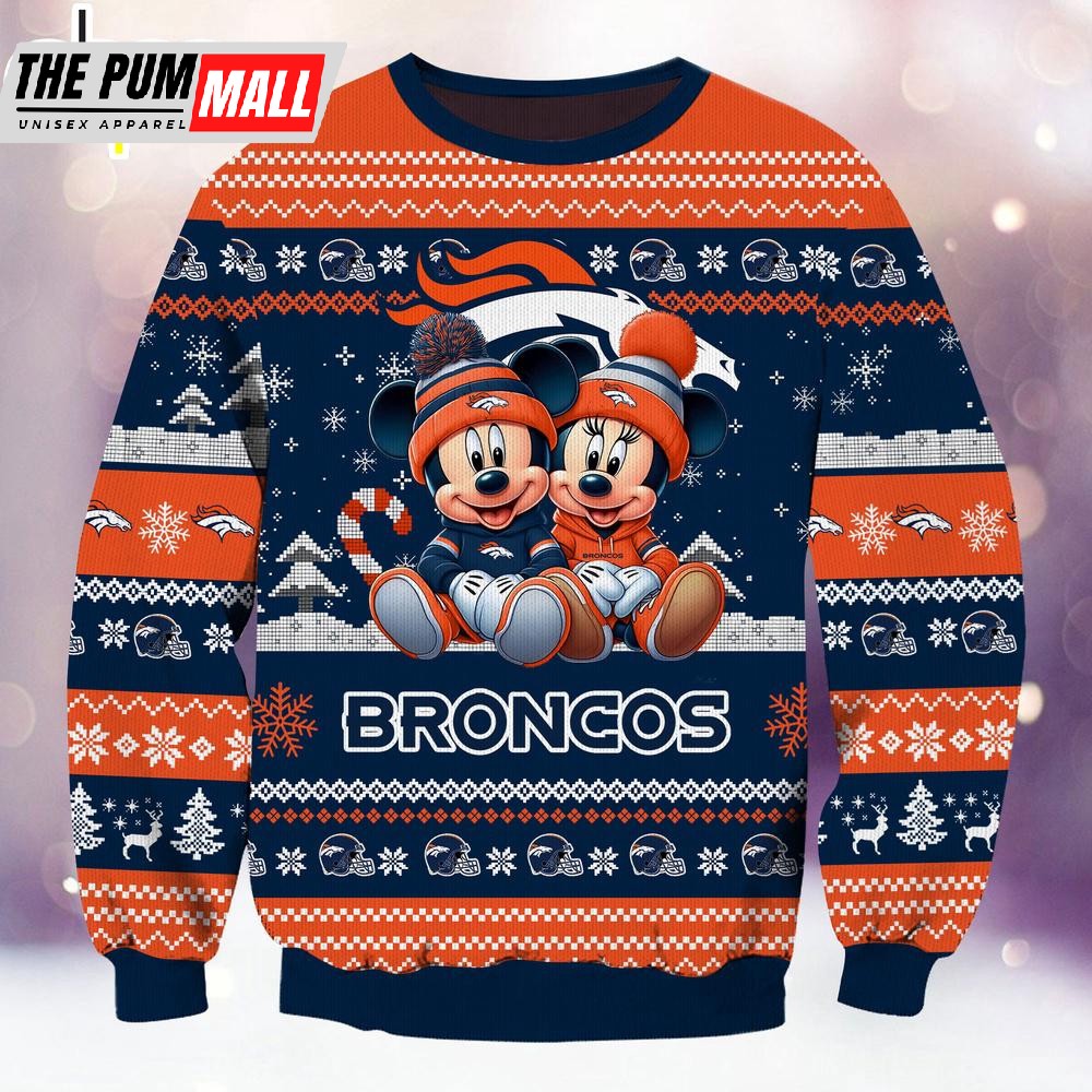nfl-denver-broncos-mickey-and-minnie-cute-christmas-ugly-sweater-4tjpl8st NFL Denver Broncos Mickey And Minnie Cute Christmas Ugly Sweater