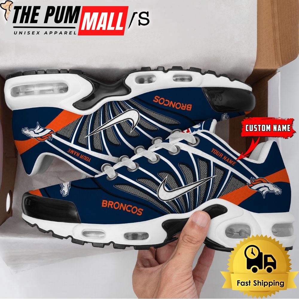 NFL Denver Broncos Sport Football Logo Custom Air Max Plus Shoes