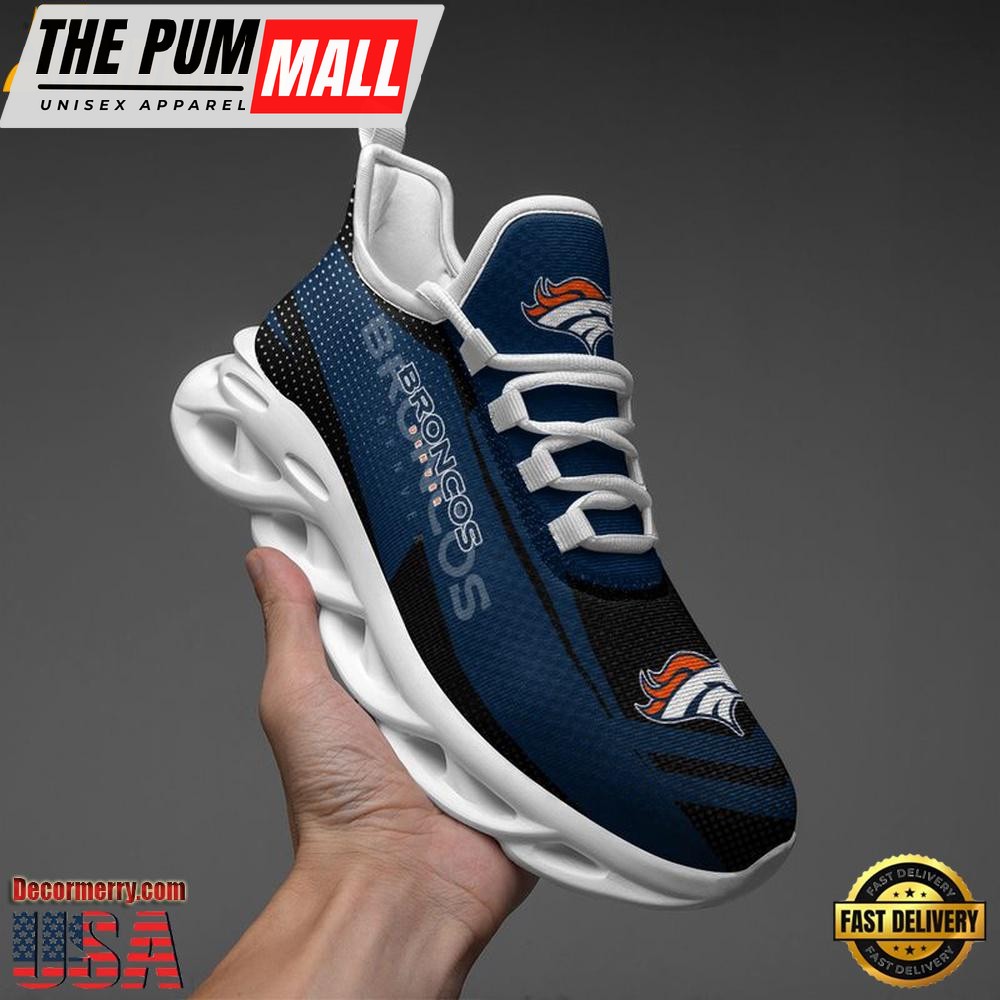 NFL Denver Broncos Sport Logo Max Soul Shoes , Running Sneakers Shoes