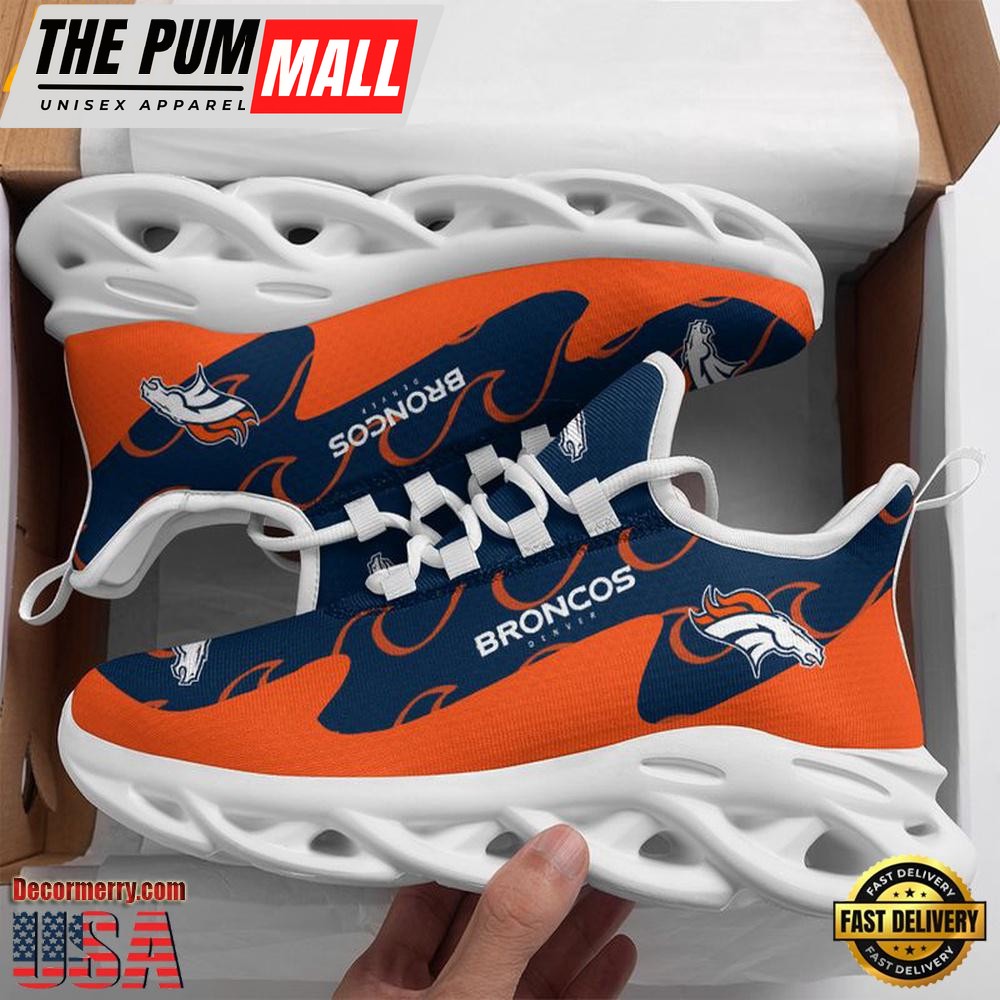 NFL Denver Broncos Sport Max Soul Shoes , Running Sneakers Shoes