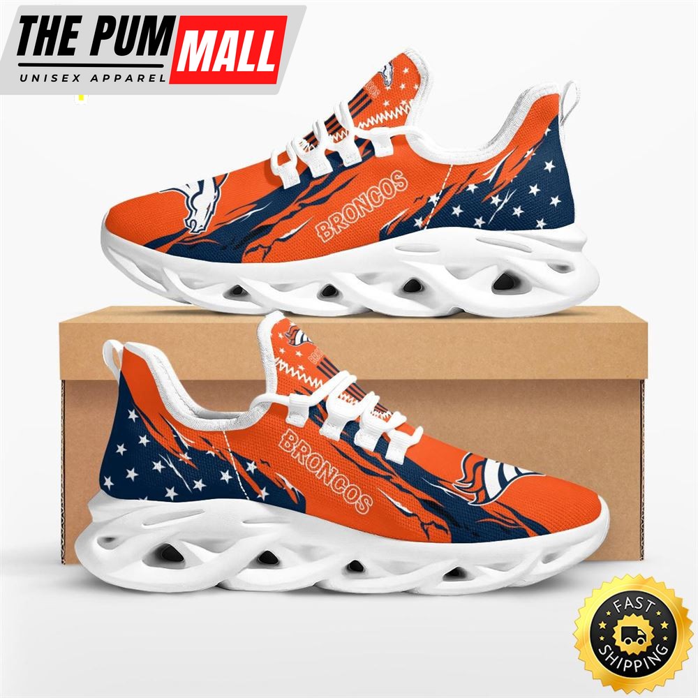 NFL Denver Broncos Stars and Stripes M Soul Shoes