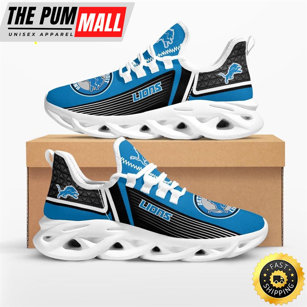 NFL Detroit Lions #1 Fan M Soul Shoes Limited Edition