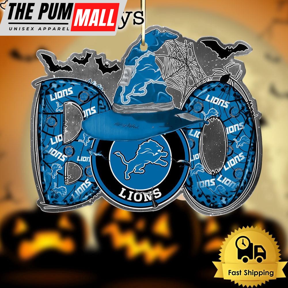 NFL Detroit Lions Halloween Boo Ornament Limited Edition