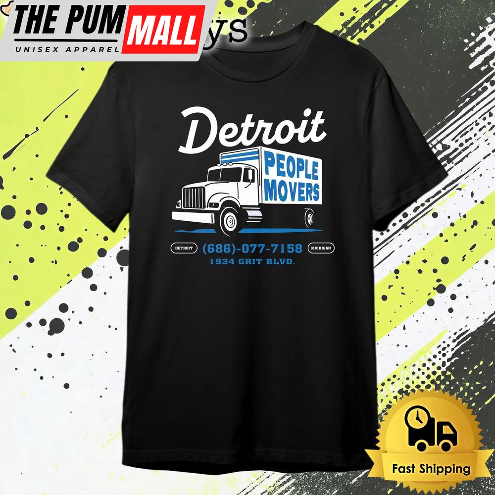NFL Detroit Lions People Movers T Shirt