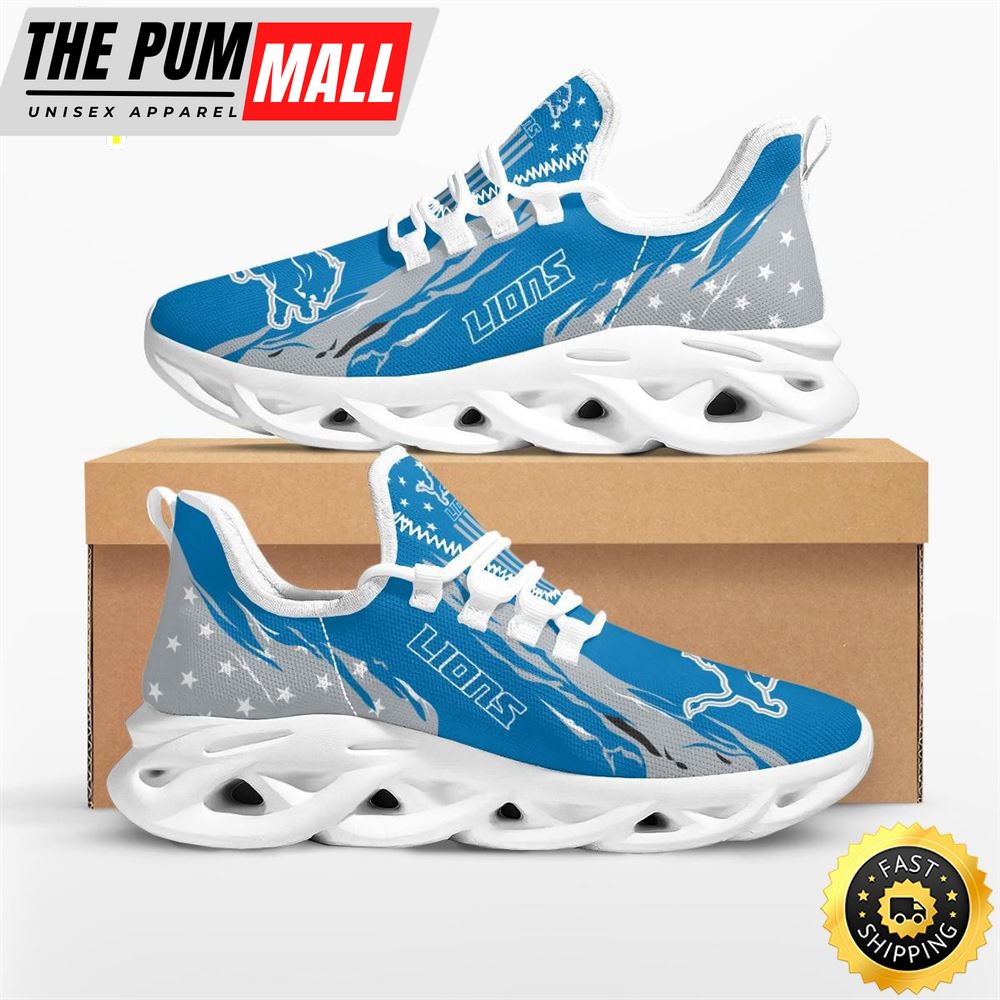 NFL Detroit Lions Stars and Stripes M Soul Shoes