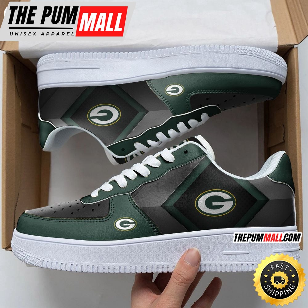 NFL Green Bay Packers Air Force 1 Shoes Chic AF1 Collection
